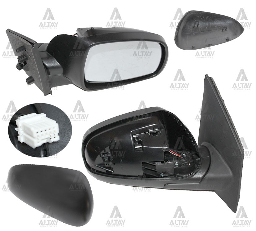Nissan Note Sağ Dış Dikiz Aynası 2006-2014 Ayna Dış Elektrikli Isıtmalı Sağ OEM 96301-BH00B